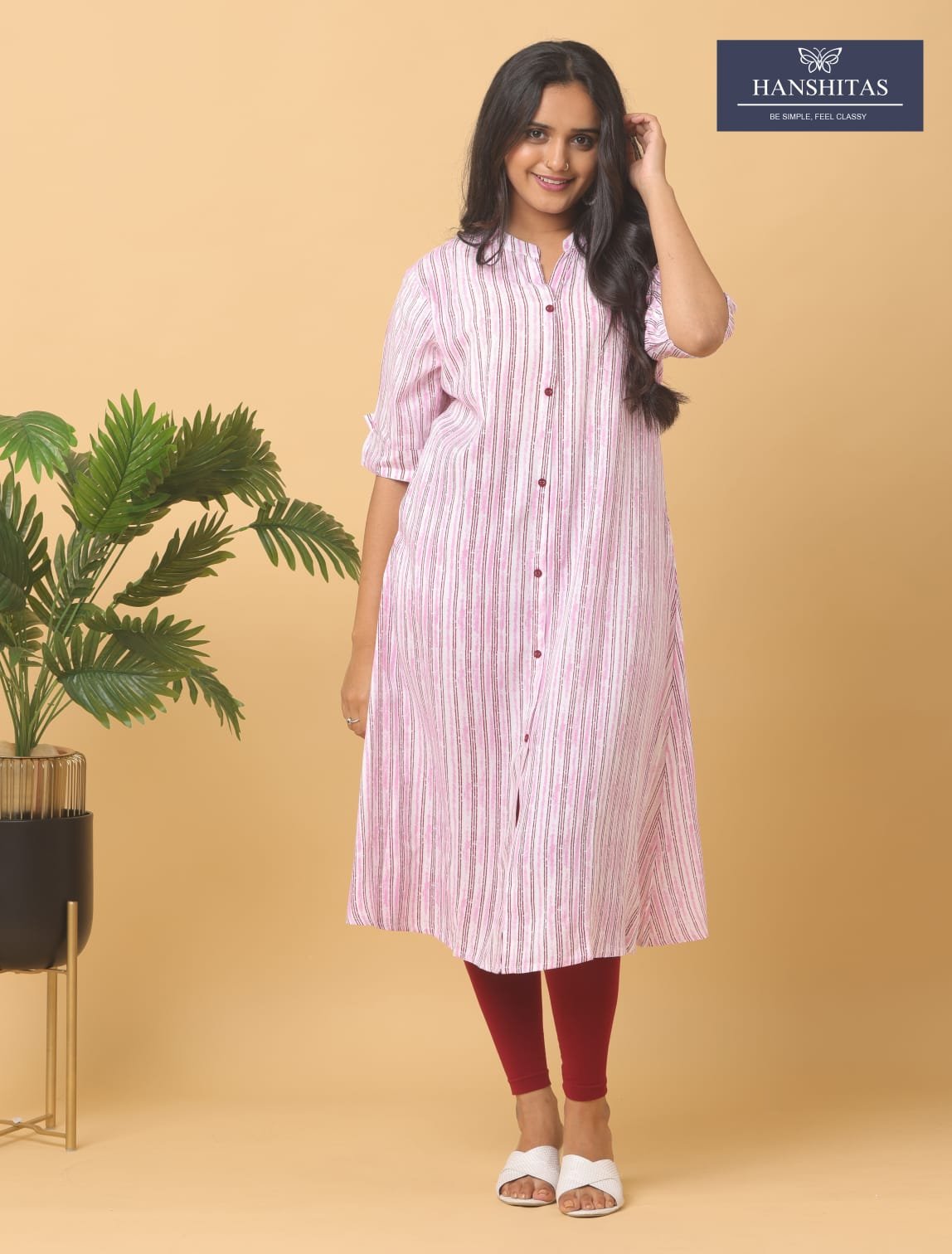 Rayon printed Aline Kurta